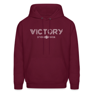 Victory - Men's Hoodie - burgundy