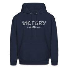 Load image into Gallery viewer, Victory - Men&#39;s Hoodie - navy