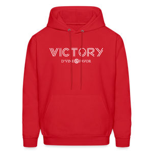 Victory - Men's Hoodie - red