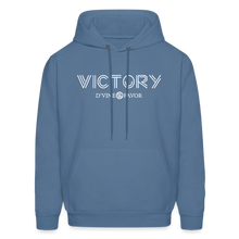 Load image into Gallery viewer, Victory - Men&#39;s Hoodie - denim blue