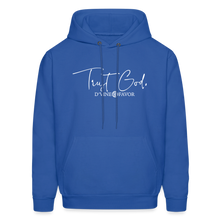 Load image into Gallery viewer, Trust God Men&#39;s Hoodie - royal blue