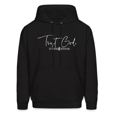 Trust God Men's Hoodie - black