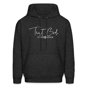 Trust God Men's Hoodie - charcoal grey