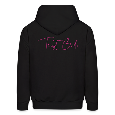 Trust God Unisex Hoodie - black