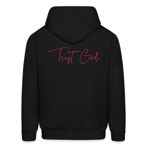 Trust God Unisex Hoodie - black