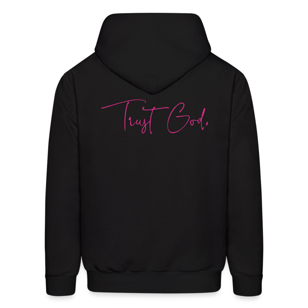 Trust God Unisex Hoodie - black