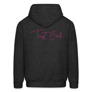 Trust God Unisex Hoodie - charcoal grey