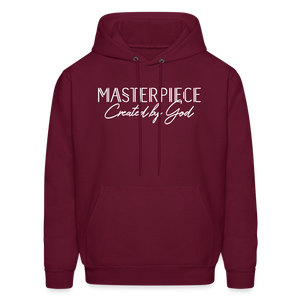 Masterpiece Created. by God - Unisex Hoodie - burgundy