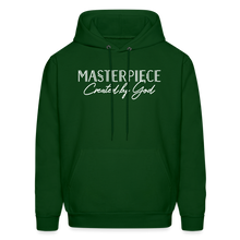 Load image into Gallery viewer, Masterpiece Created. by God - Unisex Hoodie - forest green