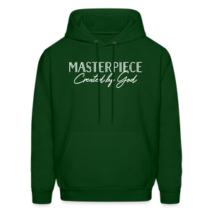 Masterpiece Created. by God - Unisex Hoodie - forest green