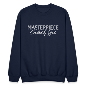 Masterpiece Created by God - Unisex Hoodie - navy