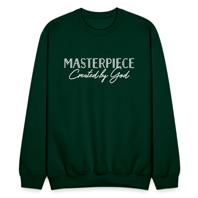 Masterpiece Created by God - Unisex Hoodie - forest green