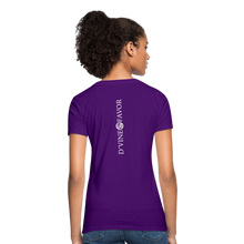 Load image into Gallery viewer, God is Within Her - Women&#39;s T-Shirt - purple