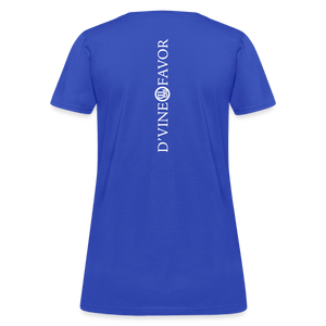 God is Within Her - Women's T-Shirt - royal blue