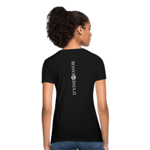 Load image into Gallery viewer, God is Within Her - Women&#39;s T-Shirt - black