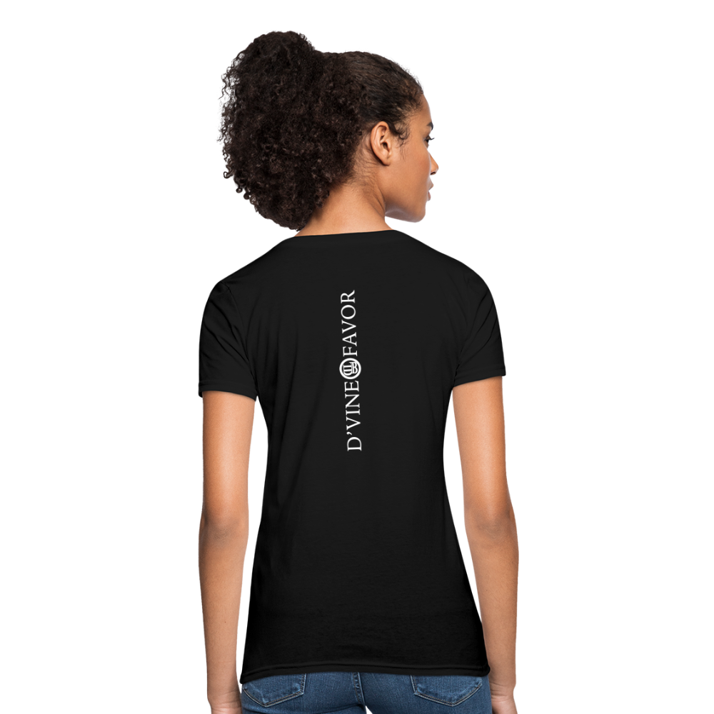 God is Within Her - Women's T-Shirt - black