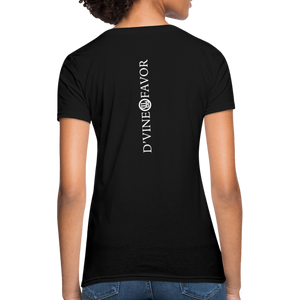 God is Within Her - Women's T-Shirt - black