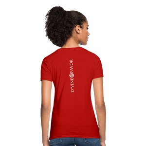 God is Within Her - Women's T-Shirt - red