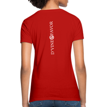 Load image into Gallery viewer, God is Within Her - Women&#39;s T-Shirt - red