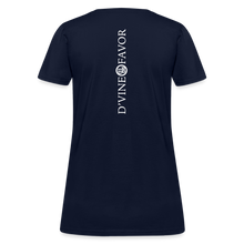 Load image into Gallery viewer, God is Within Her - Women&#39;s T-Shirt - navy