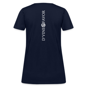 God is Within Her - Women's T-Shirt - navy