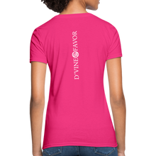 Load image into Gallery viewer, God is Within Her - Women&#39;s T-Shirt - fuchsia