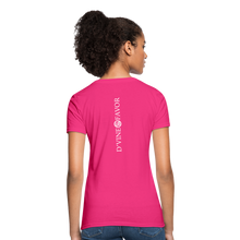 Load image into Gallery viewer, God is Within Her - Women&#39;s T-Shirt - fuchsia