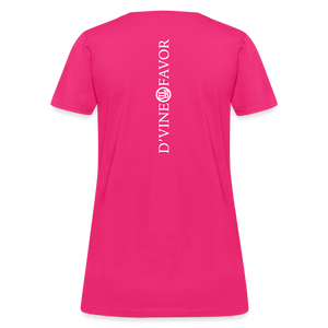 God is Within Her - Women's T-Shirt - fuchsia