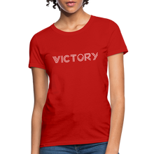 Load image into Gallery viewer, Victory  Women&#39;s T-Shirt - red