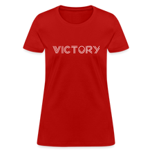 Load image into Gallery viewer, Victory  Women&#39;s T-Shirt - red