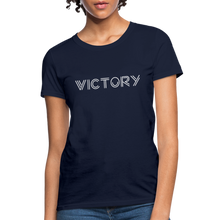 Load image into Gallery viewer, Victory  Women&#39;s T-Shirt - navy