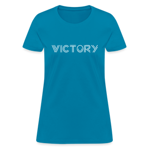 Victory  Women's T-Shirt - turquoise