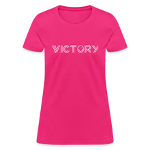 Load image into Gallery viewer, Victory  Women&#39;s T-Shirt - fuchsia