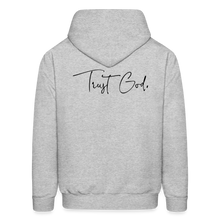 Load image into Gallery viewer, Trust God. Men&#39;s Hoodie - heather gray