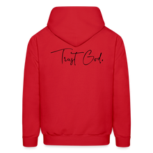 Load image into Gallery viewer, Trust God. Men&#39;s Hoodie - red