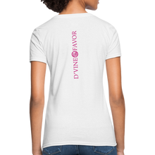 Load image into Gallery viewer, God is Within Her Women&#39;s T-Shirt - white