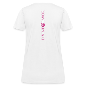 God is Within Her Women's T-Shirt - white