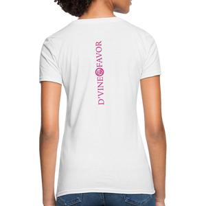 God is Within Her Women's T-Shirt - white