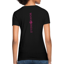 Load image into Gallery viewer, God is Within Her Women&#39;s T-Shirt - black