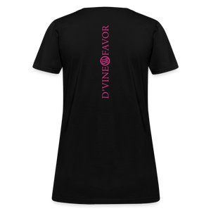 God is Within Her Women's T-Shirt - black