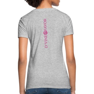 God is Within Her Women's T-Shirt - heather gray