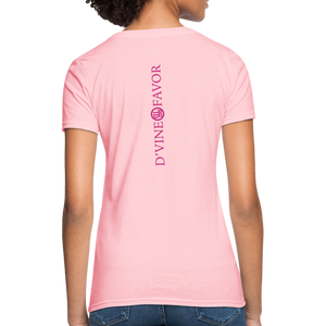 God is Within Her Women's T-Shirt - pink