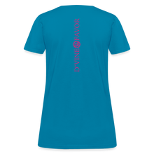 Load image into Gallery viewer, God is Within Her Women&#39;s T-Shirt - turquoise