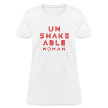 Load image into Gallery viewer, Unshakeable Women - Women&#39;s T-Shirt - white