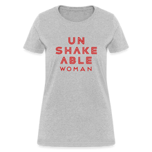 Load image into Gallery viewer, Unshakeable Women - Women&#39;s T-Shirt - heather gray