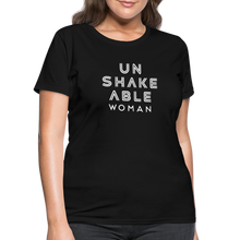 Load image into Gallery viewer, Unshakeable Women - Women&#39;s T-Shirt - black