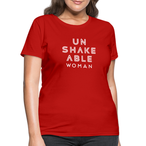 Unshakeable Women - Women's T-Shirt - red