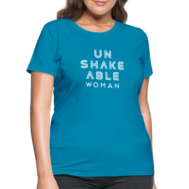 Unshakeable Women - Women's T-Shirt - turquoise