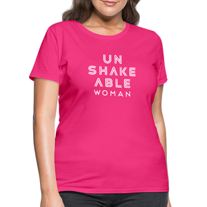 Unshakeable Women - Women's T-Shirt - fuchsia