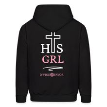 Load image into Gallery viewer, His Girl Unisex Hoodie - black